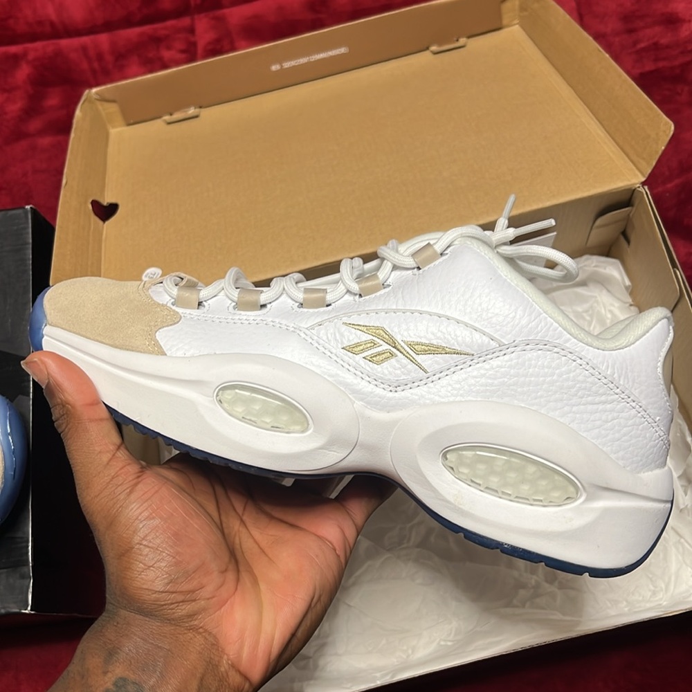 Reebok Questions Low “Oatmeal” - Picture 3 of 5